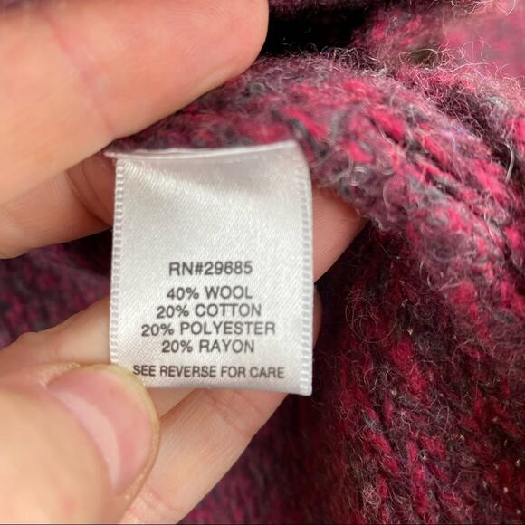 Pendleton Womens One Button Cardigan Size L Petite - Picture 4 of 6